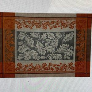 Acorn Harvest Jacquard Placemats